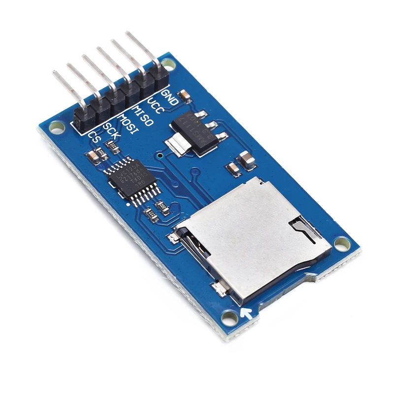 

1PCS/lot Micro SD Storage Expansion Board Micro SD TF Card Memory Shield Module SPI For Arduino Promotion