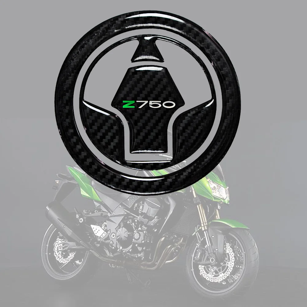 Для Kawasaki Z750 2007-2012 Z750R 2011-2012 3D углеродный вид мотоциклетная топливная газовая
