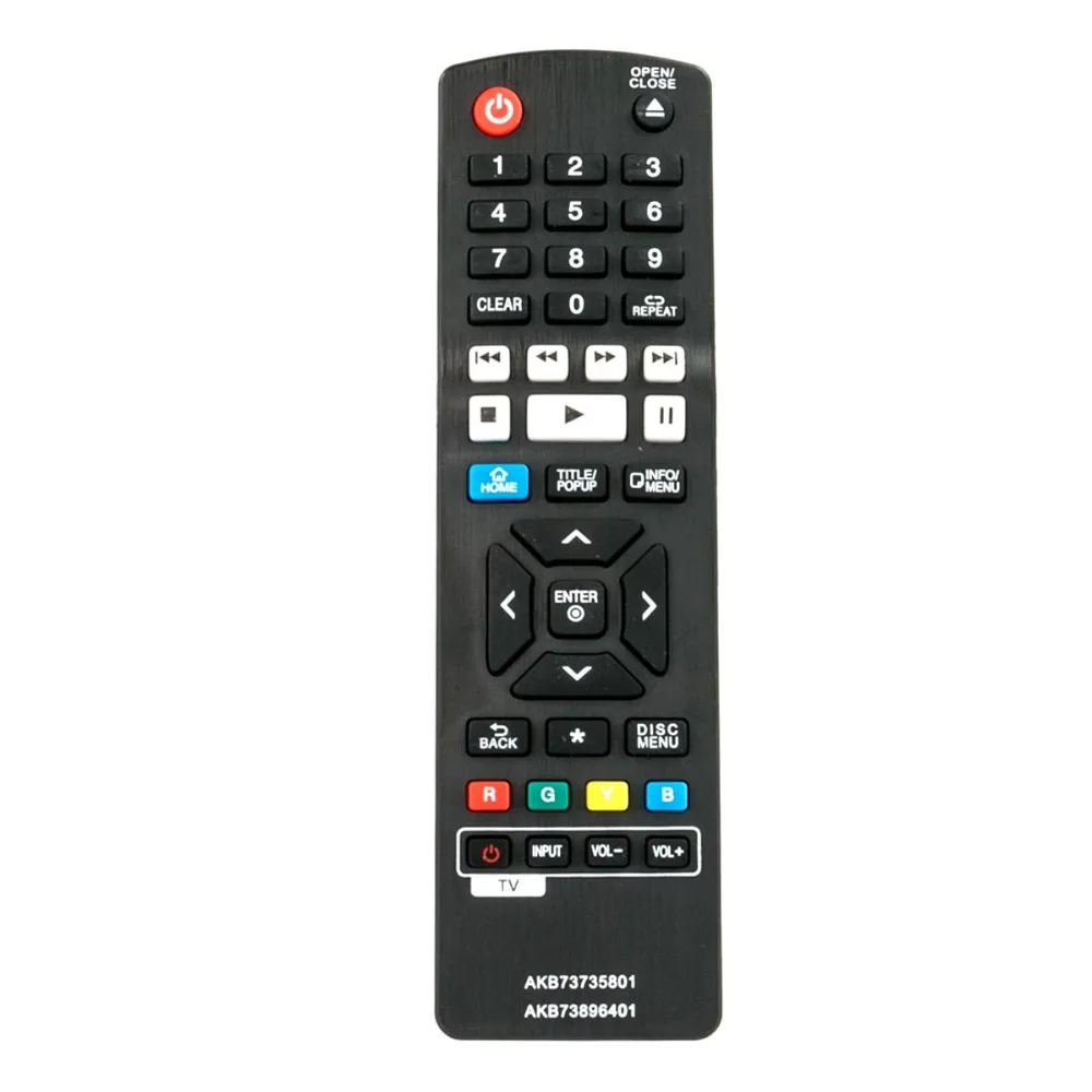 Remote Akb73735801/akb738964 Control Fit For Lg Bluray Dvd Player