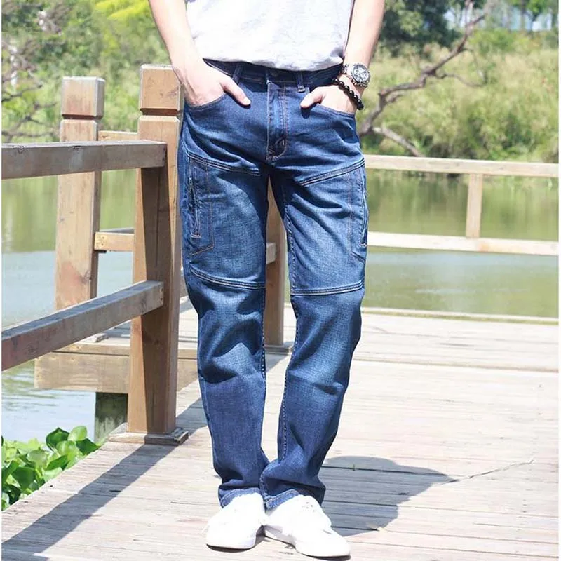 Прямые джинсы с изображением человека Новинка 2017 года сезона свободные штаны