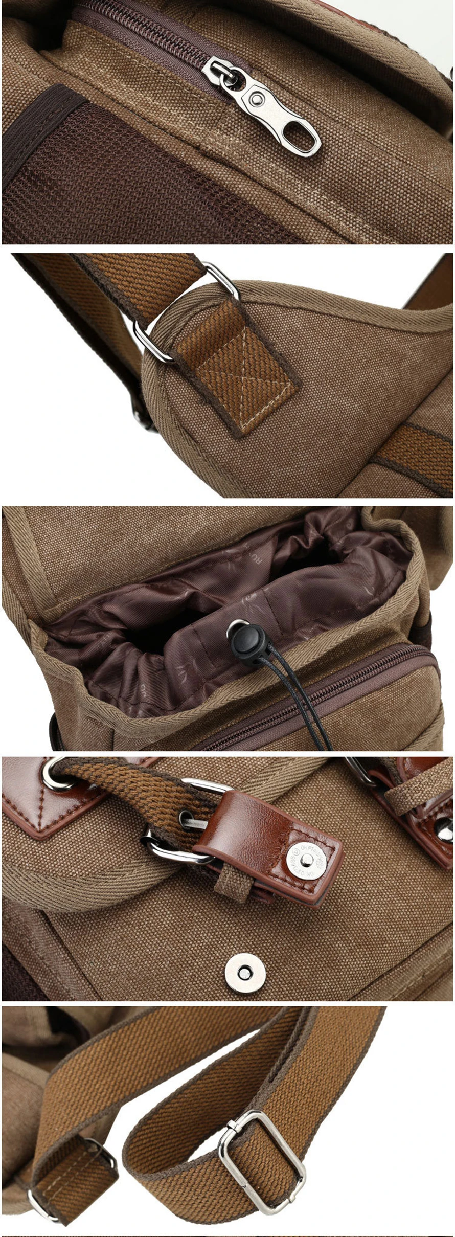 BERAGHINI marca cuero decoración Vintage hombres sobre el hombro bolsos hombre pequeño Sling mensajero bolsa lona militar sillín bolsa #Negro BERAGHINI marca cuero decoración Vintage hombres sobre el hombro bolsos hombre pequeño Sling mensajero bolsa lona militar sillín bolsa #Negro