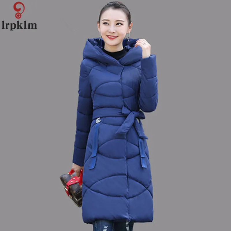  Medium Long Cotton Clothing Winter Jacket Women Slim Fit Female Jacket Redk Jacket Women parka Winter Woman Coats 2018 M -2XL (10)