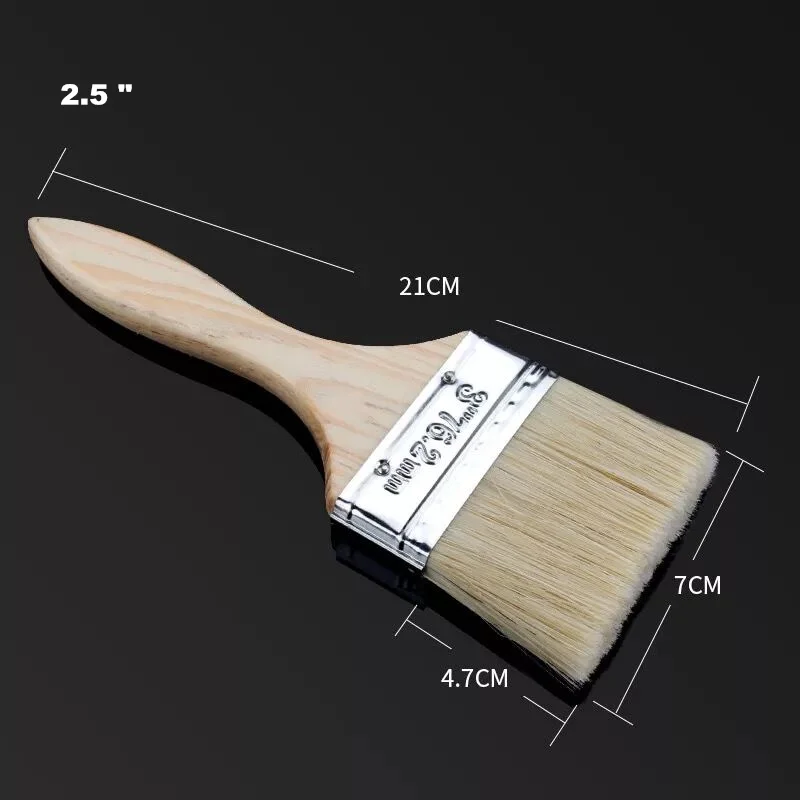 2," Профессиональная деревянная ручка Кисть для краски Pinceis Mane барбекю щетка для удаления пыли Инструменты для украшения