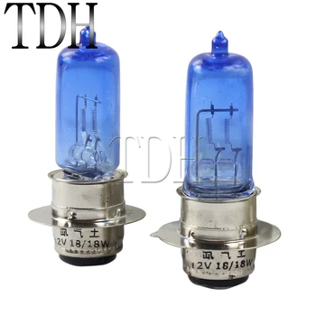 

Motorcycle Halogen Bulb 12V 18/18W White Xenon Headlight Lamp For for UTV / Scooters Honda Kawasaki Yamaha Grizzly 660 02-06