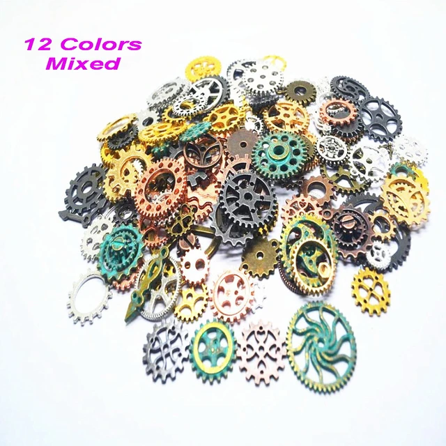 12 Gears, Steampunk, Gears Bundle Graphic by RedCreations