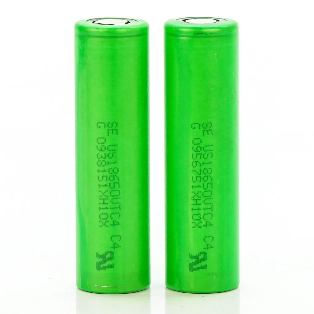 

100% Genuine 3.6V 18650 US18650 VTC4 2100mAh 30A E-Cig battery for Sony+box