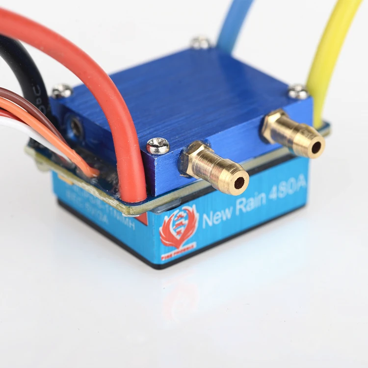 RC Boat 7.2-14.8V 480A ESC 380540775 Brushed Motor Speed Controller Dual Mode Regulator Band Brake for 1:10 Car Bait Boat ESC