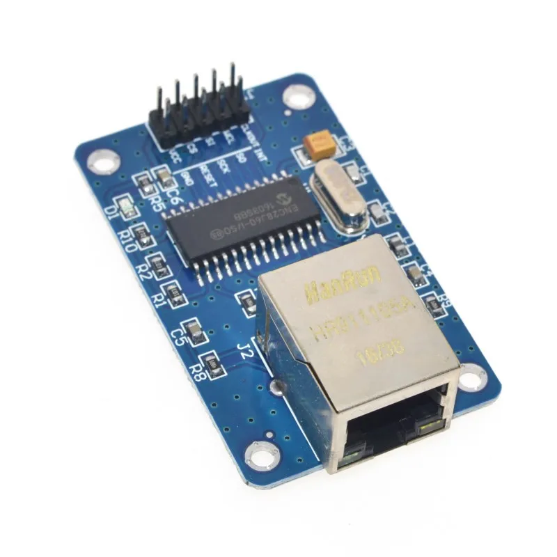 AEAK ENC28J60 LAN Ethernet сетевой модуль 25 МГц кристалл AVR 51 LPC STM32 3,3 В