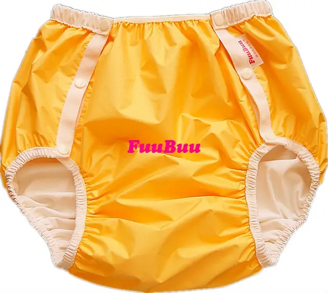 Бесплатная доставка FuuBuu2214-Yellow-XL взрослые пеленки/недержание брюки/коврик для смены подгузника/подгузники для взрослых