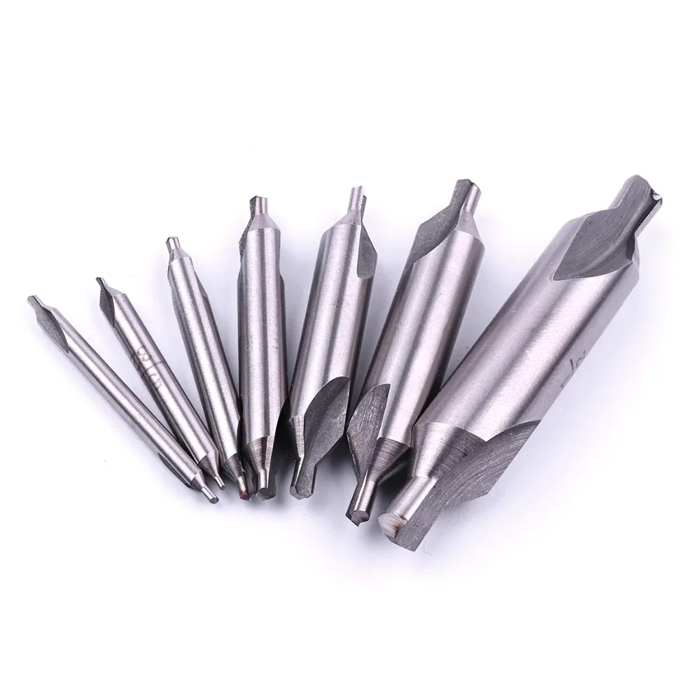 

1PCS New Arrival High Quality HSS A Type 60 Degree Center Drill Bit tip diameter 1/2-5/16 choice for hole processing Drill Bit
