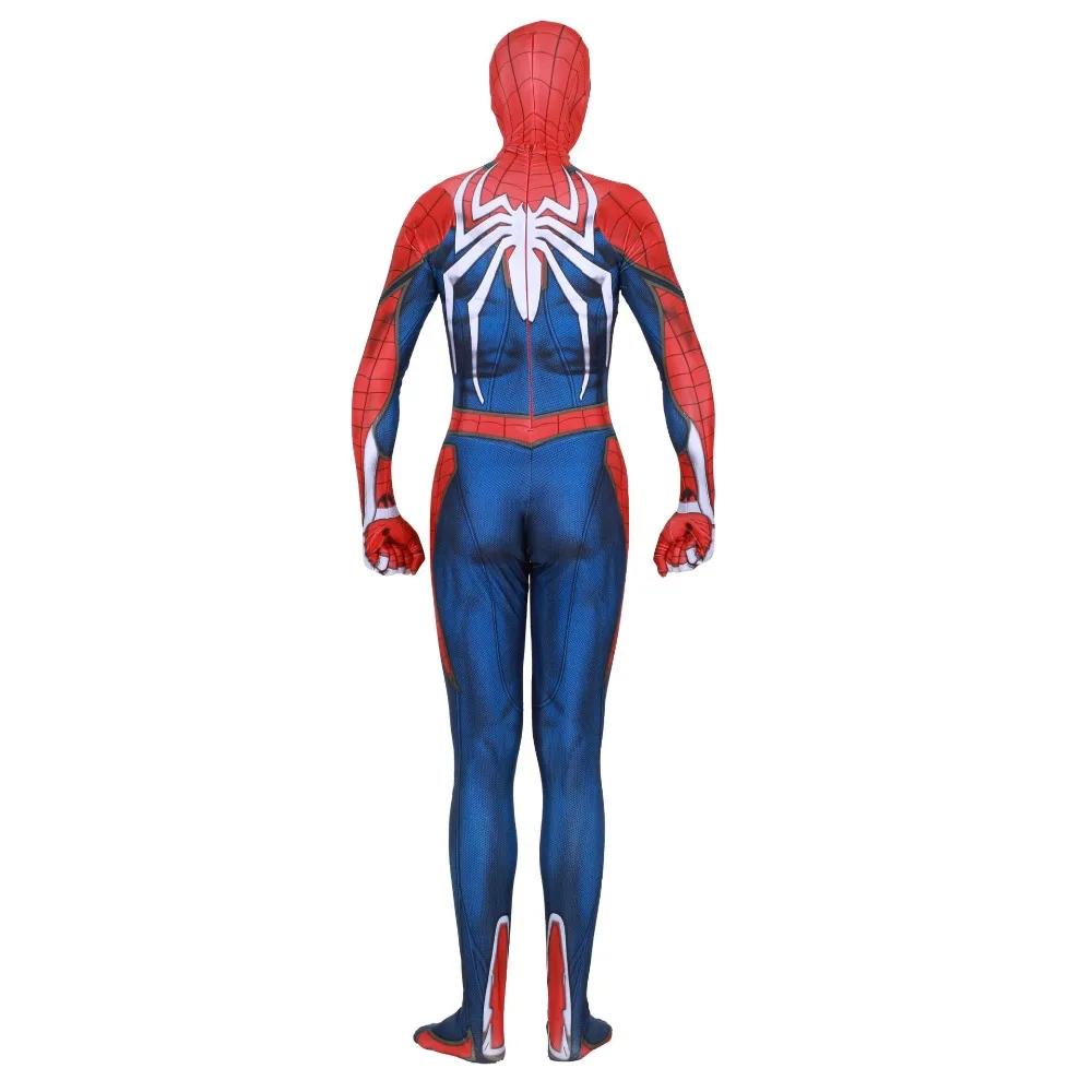 Новинка; ps4 Insomniac Games Spiderman; карнавальный костюм; Zentai Spider Man; костюм супергероя; комбинезоны; костюмы на Хэллоуин