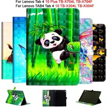 Кожаный чехол для lenovo TAB4 Tab 4 10 TB-X304L TB-X304F/N Smart Cover для lenovo Tab 4 10 Plus TB-X704L TB-X704F/N Funda чехол