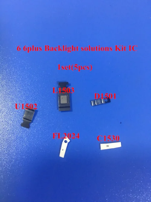 Комплект решений для подсветки iPhone 6 6plus комплект IC U1502 + катушка L1503 диод D1501