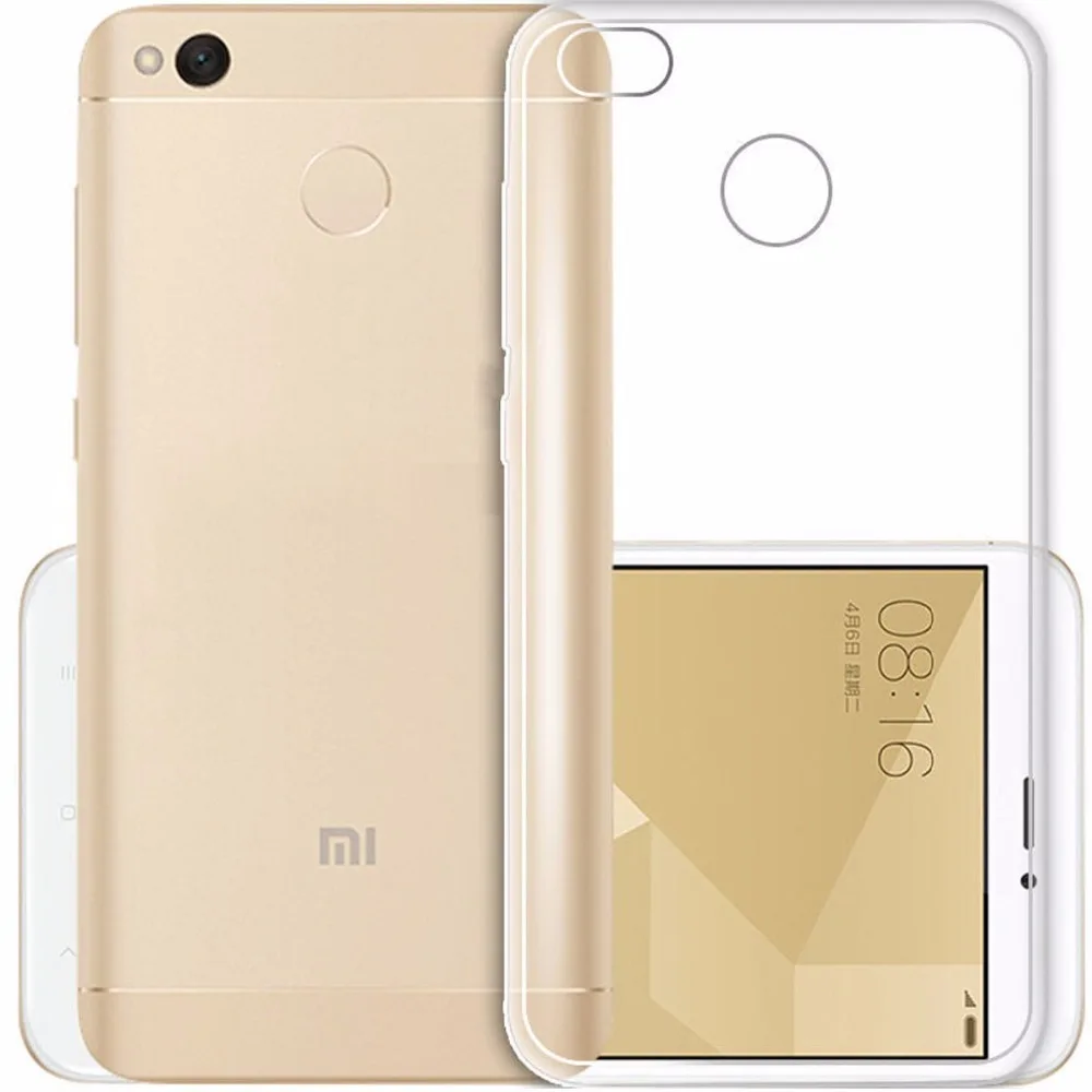 Wangcuangli для xiaomi redmi 4x чехол силиконовый ультра тонкий прозрачный корпус мобильного