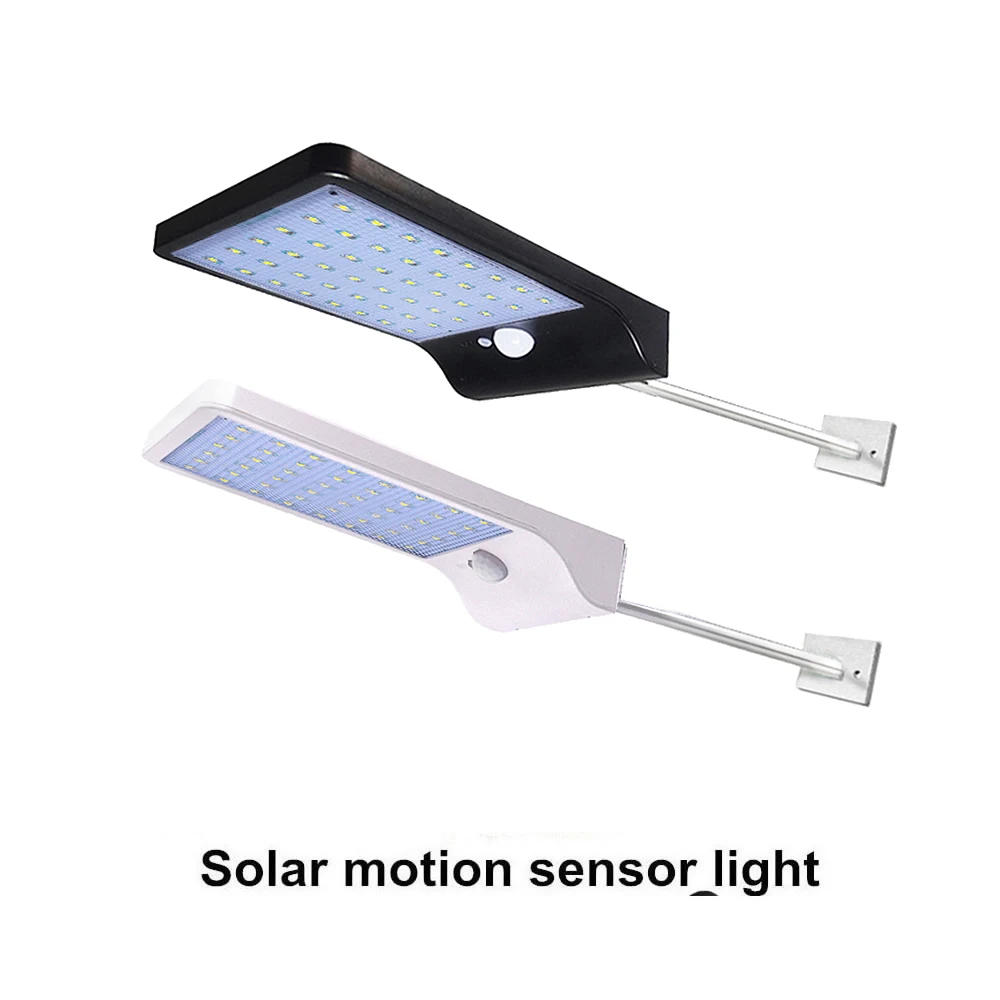 

Aluminum pole Super Bright 36/48 LED Waterproof PIR Motion Sensor Solar Powered Light ,led solar lights Garden Security Lamp Out