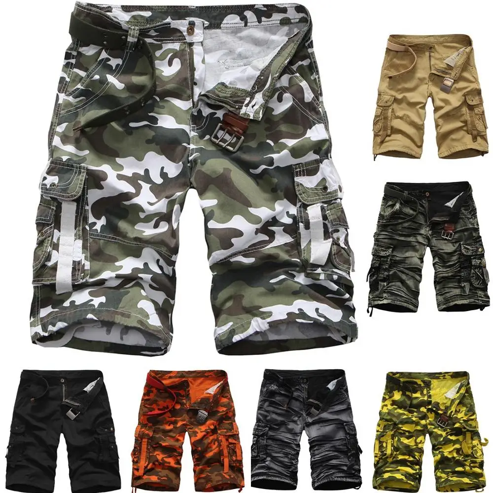 

Zogaa Summer Joggers Short Sweatpants Trousers Men Leisure Men Knee Length Shorts Color Patchwork Bermuda Shorts roupa masculina