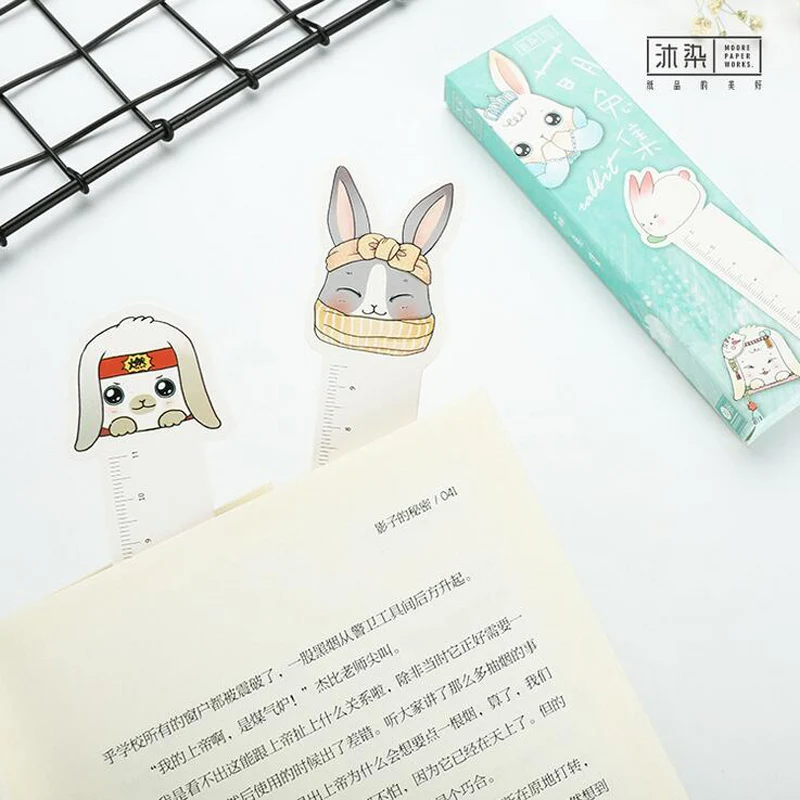 30 шт./упак. Kawaii Rabbit Card Закладка страница Декоративные Канцелярские пленки школьные офисные поставки