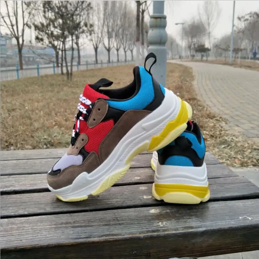 

2018 Leathers Women's Shoes Brand Fashion Retro Platform Sports Shoes Ladies Autumn Breathable Soft Shoes