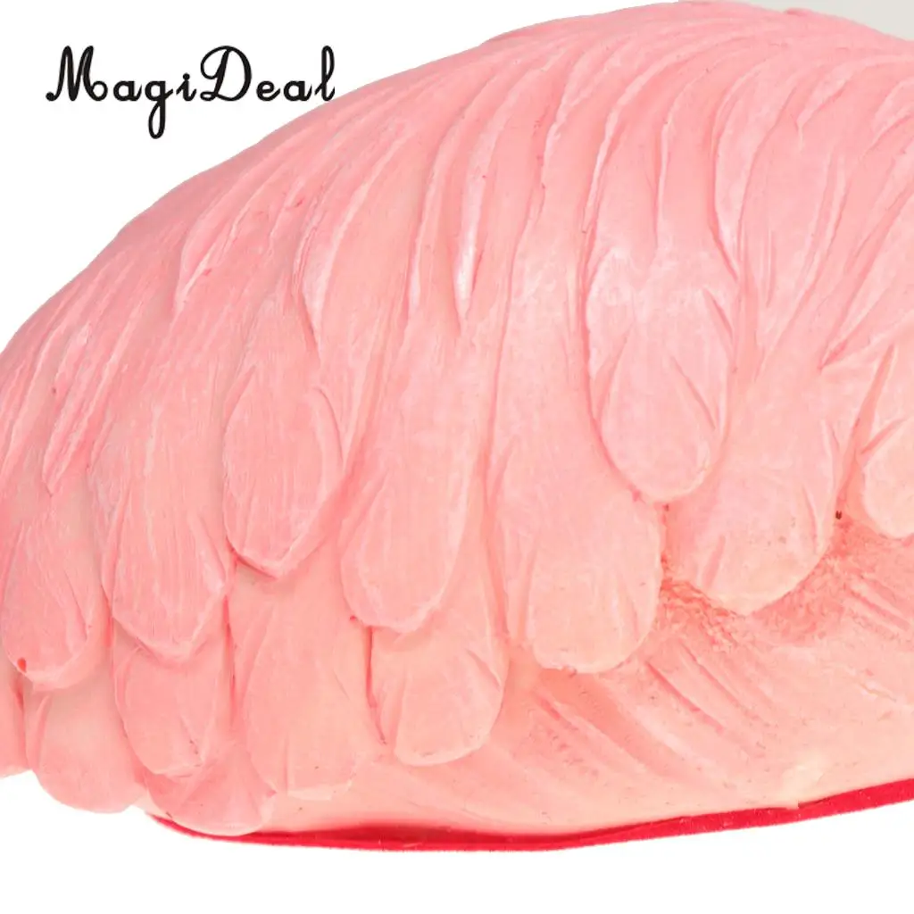 Chic Flamingo Ormament Figurines Sculpture Wedding Decor Home Decoration 8 Styles 8-15cm, Pink