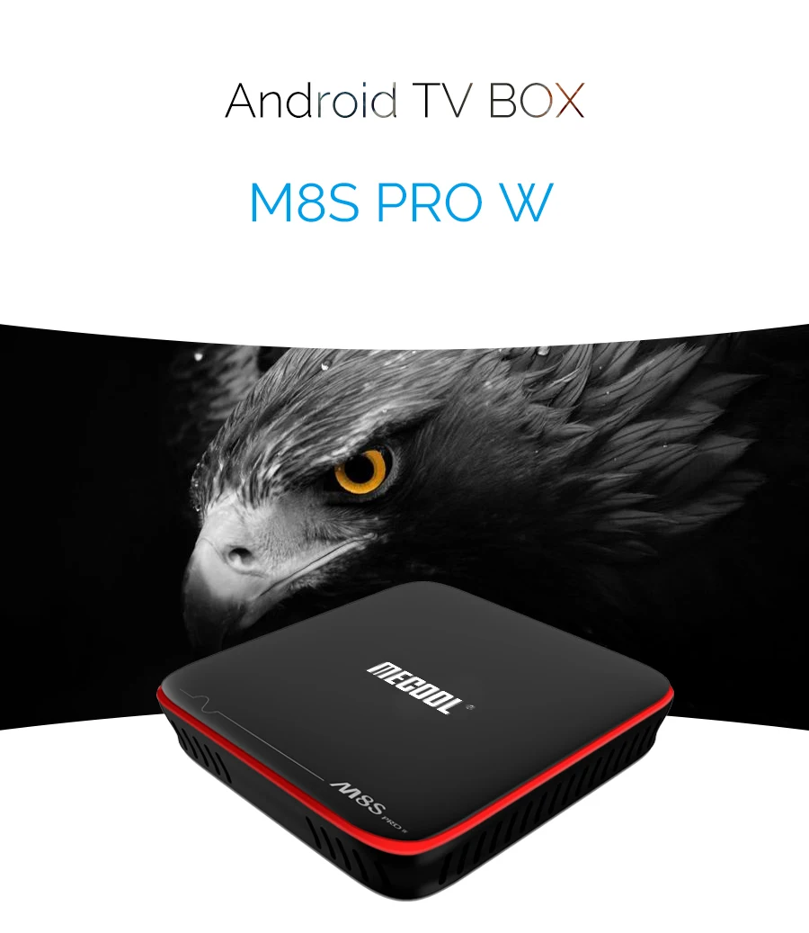 

MECOOL M8S PRO Smart Android TV Box Voice Remote Control Android 7.1 S905W 2GB 16GB 2.4GHz WiFi 4K HDMI Set Top Box PK X96 H96