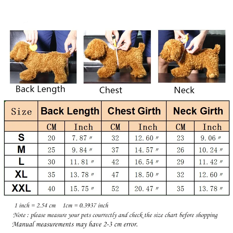 Title 1, Pet Dog Clothes for Dogs Winter Clothes for Sma...