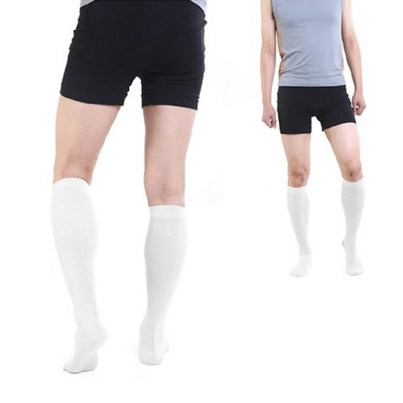 Компрессионные носки для мужчин и женщин медсестры медицинские градуированные для кормящих путешествий циркуляционные анти-фатигу гольфы 2 пары