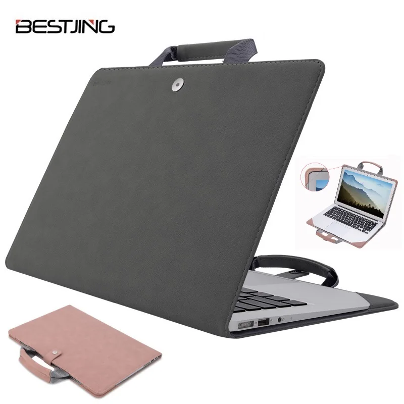 2019 New Brand PU Leather Sleeve Case For Macbook Laptop