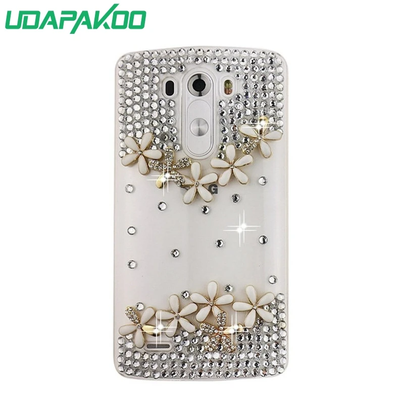 Роскошные Стразы шикарные бриллианты чехол для телефона LG G5 K8 K10 2017 2018 G4 G3 V30 Q6 Stylus