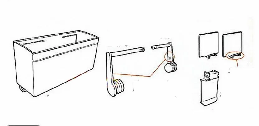 Креативная настенная коробка для хранения, простая Магнитная коробка для хранения кухонных предметов, коробка для хранения, кухонная бумажная вешалка, полки для ванной