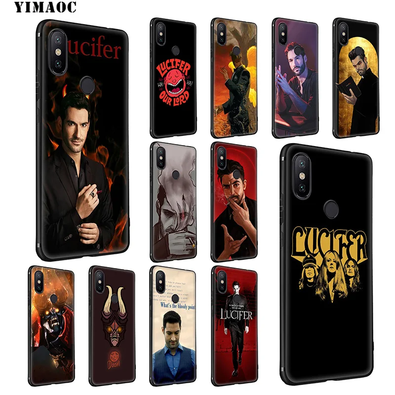 YIMAOC American TV Lucifer Soft Case for Xiaomi Mi 9T 9 8 Se 6 MAX 3 A1 A2 Lite MiA1 MiA2 CC9E CC9 6X 5X POCOPHONE F1 |