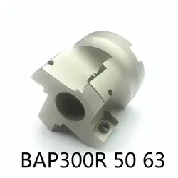 Новый BAP300R 50 22 4 т BAP300R 63 22 4 т правый угол плеча лицо фрезы, 4 шт. вставки устанавливаются на резак