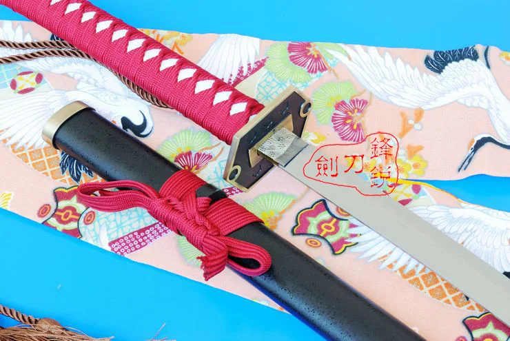 S3121 японский аниме отбеливатель HINAMORI TOBIUME AIZEN SOUSUKE SWORD хамона BLADE 40&quot | Игрушки и