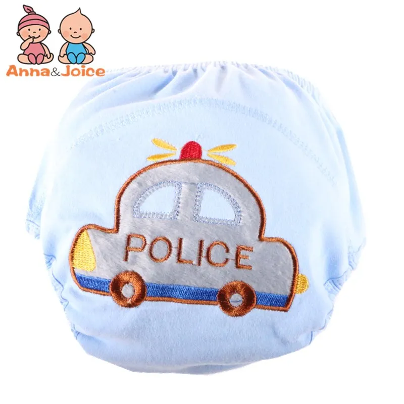 Fraldas do Bebê Calças de Treinamento Lote Reutilizáveis Fraldas Pano Fralda Lavável Crianças Bebê Algodão Calcinha 80 90 100 5 pc - 17 High Quality Mamãe e Bebê