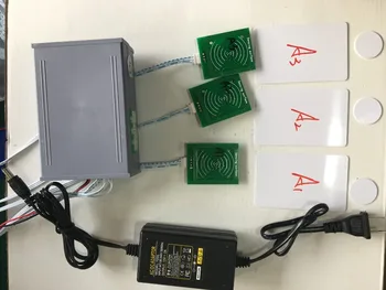 

Room Escape Props 3 Rfid Reader,3 IC Card One to One to Unlock Chamber of Secrets Game Prop