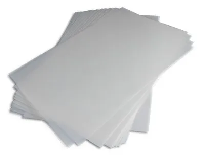 

10sheets Cold Peel Plastisol Transfer Film,Plastisol Transfer Printing