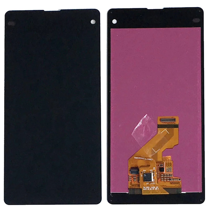 Черный ЖК-дисплей Дисплей Сенсорный экран планшета Ассамблеи для sony Xperia Z1 Мини
