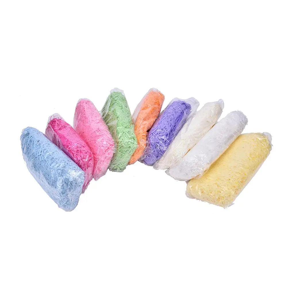 GRESATEK 100 Grams Shredded Tissue Paper Raffia Gift Hamper Filling Shredded Kraft Paper for Gift Packaging and Gift Box Filling GRESATEK 100 Grams Shredded Tissue Paper Raffia Gift Hamper Filling Shredded Kraft Paper for Gift Packaging and Gift Box Filling