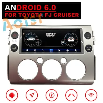 

10.2"4 Core Android6.0 Car No DVD Player Car Radio GPS Navigation Auto Stereo Headunit For Toyota FJ Cruiser Car 2010 2011 2012