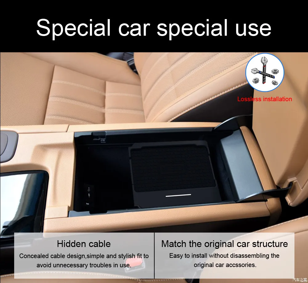 Sale Aotsr QI Wireless Car Charger For Lexus 2017 ES 2014-2017 Intelligent Infrared Wireless Charging Car Phone Holder for iPhone 6