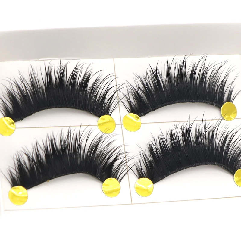 

5pair/set Natural Long False Eyelash Lot Black Cross Fake Eyelash Soft Long Make Up EyeLash Extension False Lashes