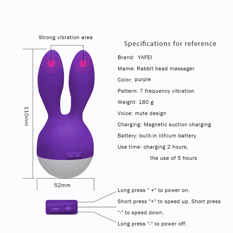 7 Скорость G Spot Вибратор Кролик Вибрационный яйца интимные игрушки для женщин