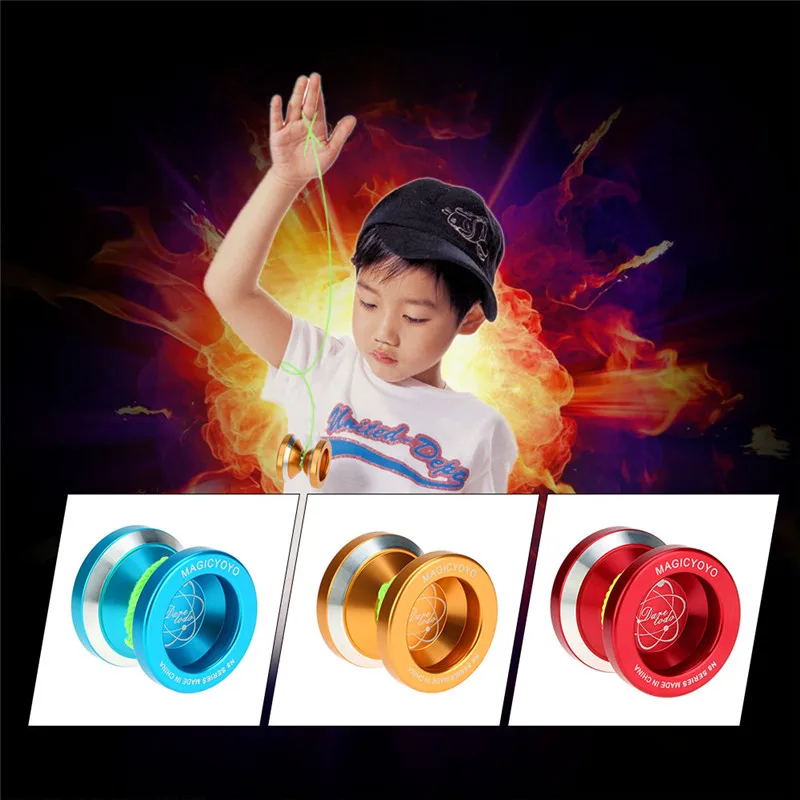 High Speed Professional Alloy Yoyo Ball Toys Kids Professional Diabolo