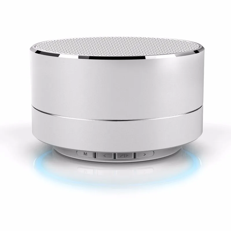 

Metal Wireless Bluetooth speaker Read SD TF card Portable speakers Support Calls With Microphone For PC Iphone Sumsang Xiaomi