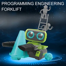 Инфракрасный на дистанционном управлении робот DIY монтажные щипцы для переноски робот Интеллектуальный космический транспорт родитель-ребенок Интерактивная игрушка