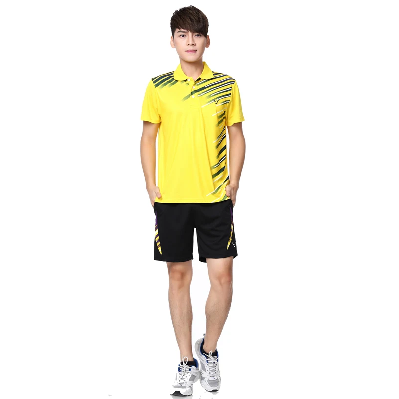 Hot RACE WAY men's table tennis clothing / Badminton T