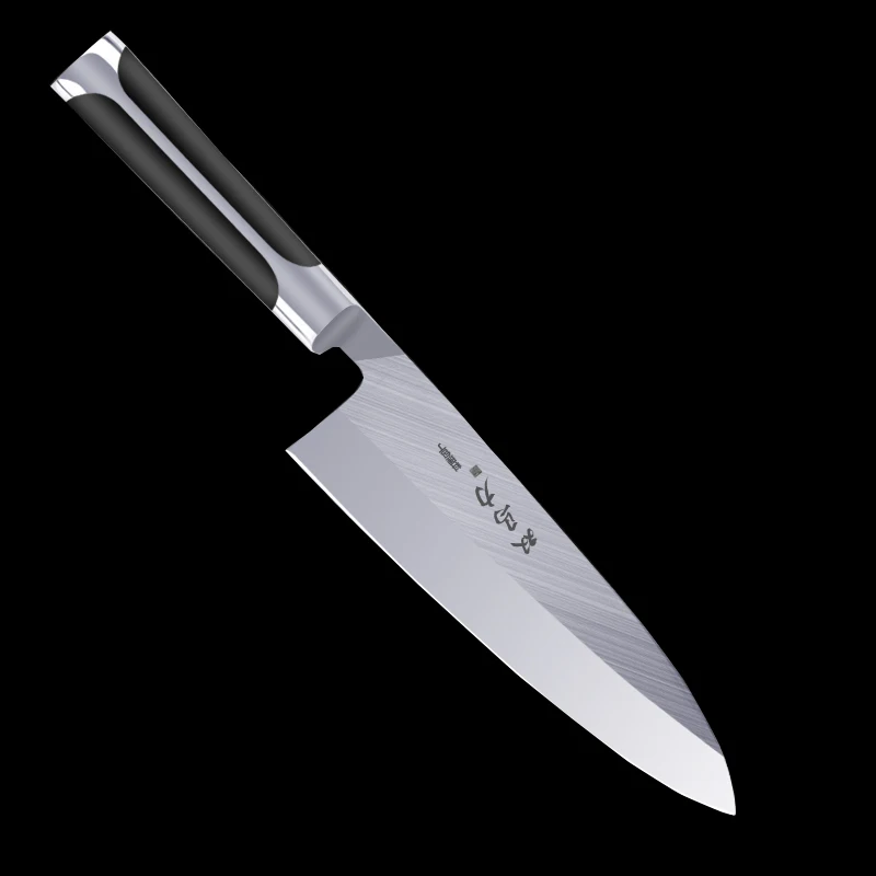 Shuangmali Sushi Knife Japanese Sashimi Utility Kitchen Knives Meat Cleaver High Carbon Stainless Steel Fish Knife 8\