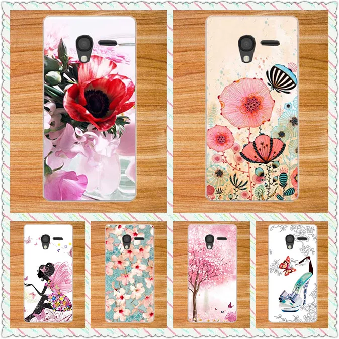 

Various Patterns Painting Case For Alcatel One Touch Pop3 5inch 5015 5015D 5016A 5065X Newest Cover For alcatel pop 3 5.0' Case