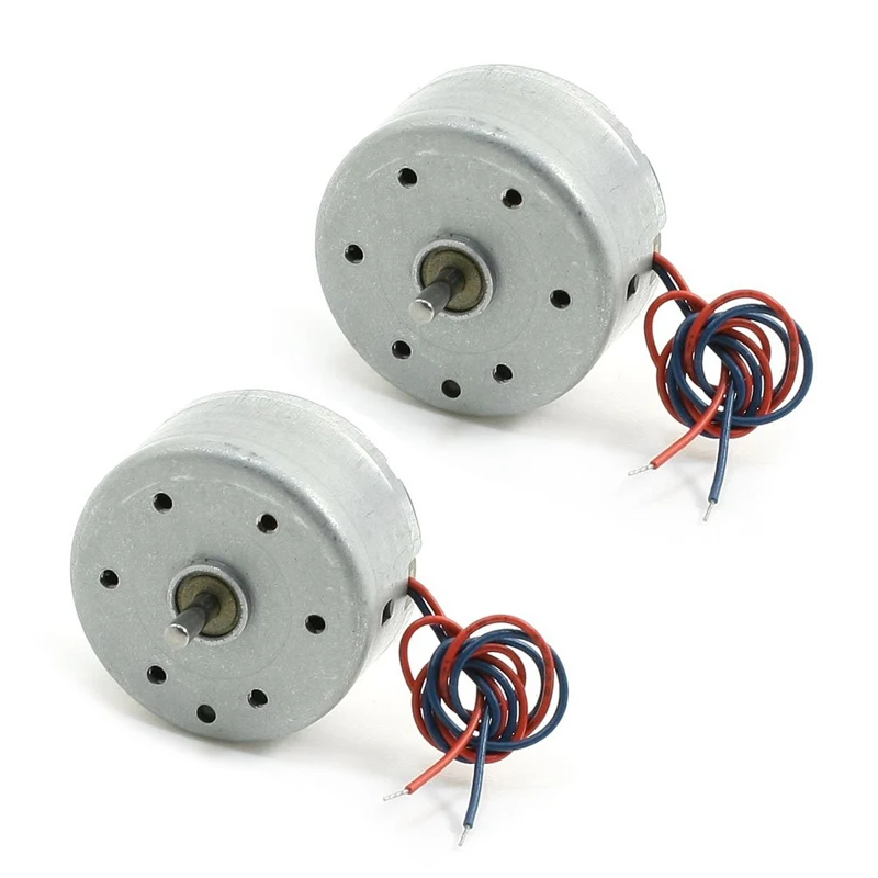 

Promotion! 2PCS RC300 6000RPM DC 1.5-9V Micro Motor for CD DVD Player