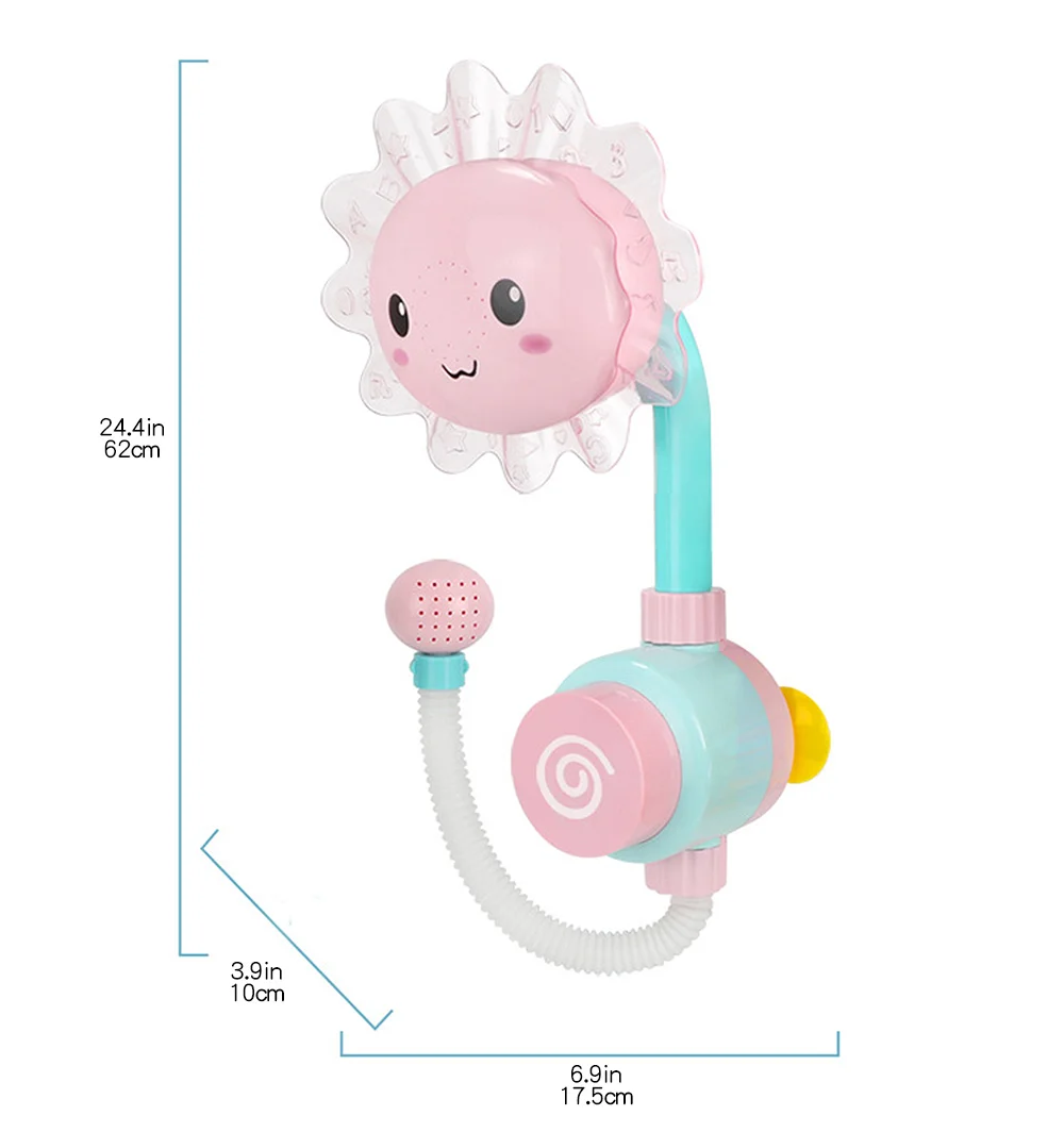 Детские Игрушки для ванны Распыление воды Подсолнух забавные Развивающие игрушки для детей Ванна для малышей плавательный бассейн игрушки для детей водные игры