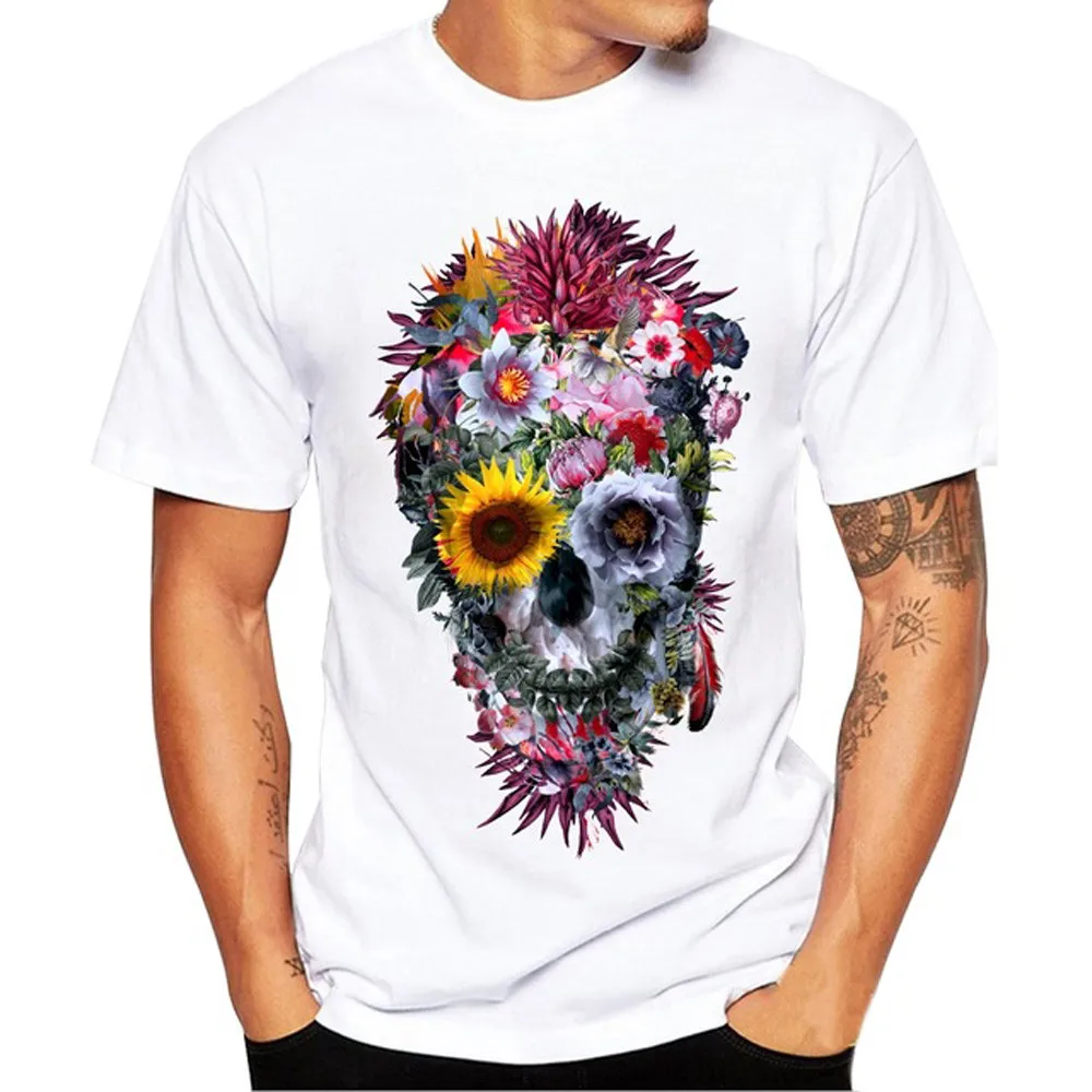 Men tshirt men's fashion short sleeve t-shirts tops men T-shirt Printing Tees Shirt Short Sleeve T Shirt Blouse 4.17